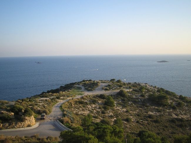 端っこに来てみた。