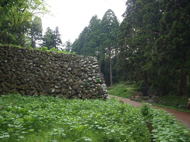 【清水門跡】<br />博物館からの登城路を歩きはじめるとすぐに清水門跡があります。