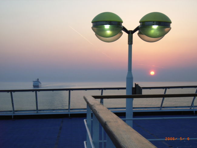 また朝が来た。<br />とても快適な船の旅だった。