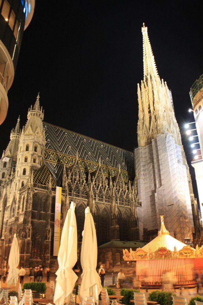 シュテファン教会、ウィーンの中心部だ