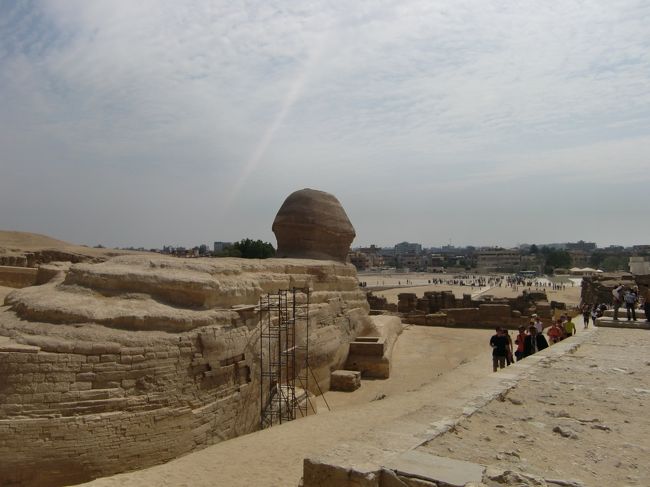 スフィンクスの後ろ側。<br /><br />あんまり見る機会ないでしょ？