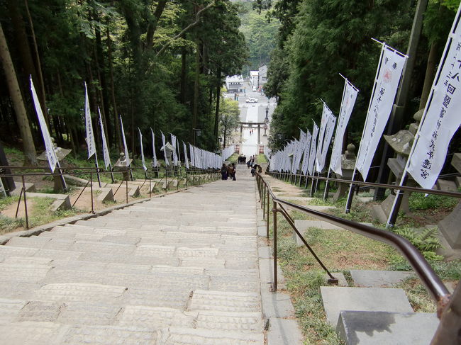 階段を登りきったところ