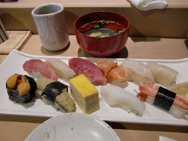 塩釜でのお寿司