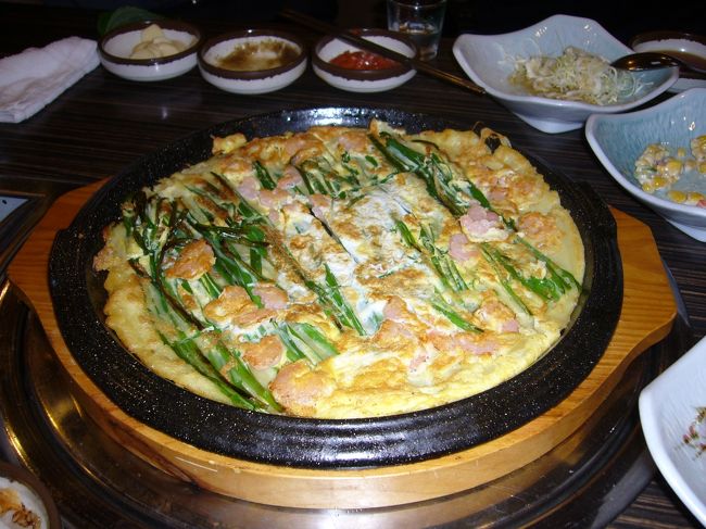 チヂミもたっくさん食べました