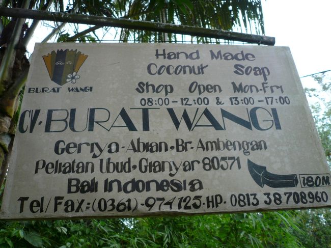 ブラッド・ワンギ、MASAKO、 KOU石鹸を作っている工場へ行きました。