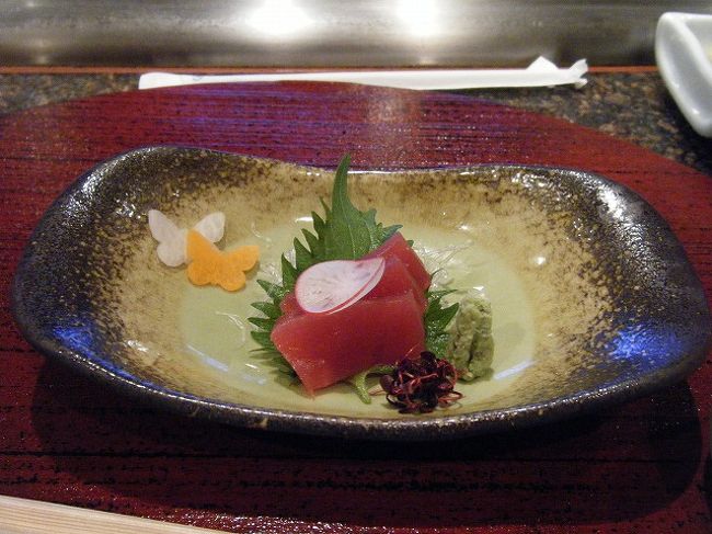 お造り<br />　希望としてはもう少し食べたかったな