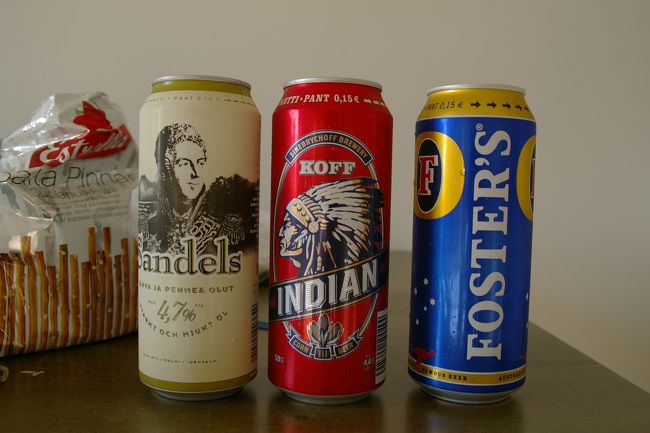 ホステルへ戻り、最後のビールをゆっくりと味わう。<br />（スーパーでビール＋つまみ＋朝食＝11.1€）<br /><br /><br />完