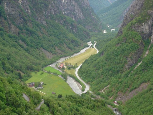 スタルハイムホテルからの素晴らしい眺め。