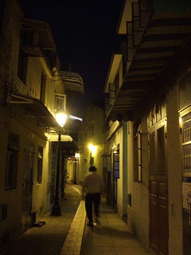 夜のタイパ島も素敵。