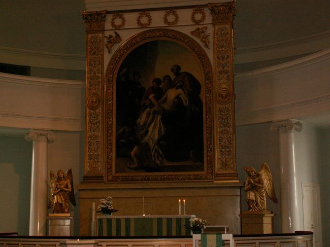 「ヘルシンキ大聖堂」内部（かな？）