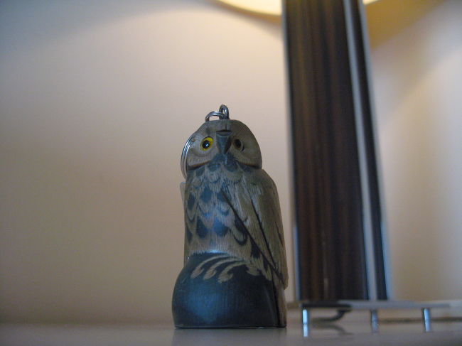 前の旅行記でも触れましたが、これがアッタテラスの部屋の鍵です・・・　梟ですね。<br /><br />ちなみにこれは売店に売られていました。<br /><br />ナハテラスはいったいなんの動物なんでしょうか？