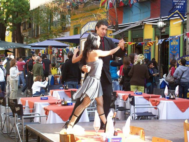 ここでも「アルゼンチン・タンゴ」。。