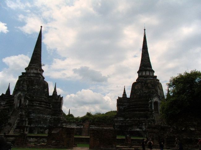 ワットブラスィーサンペット。王宮跡。