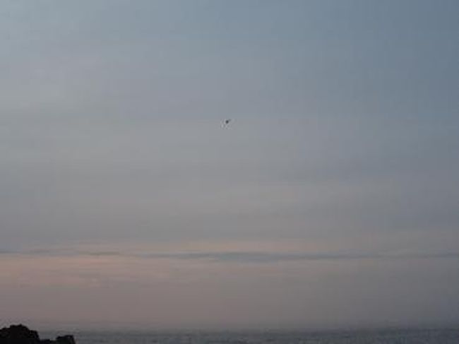 夕焼け見ながらの遊覧飛行いいなぁ〜♪