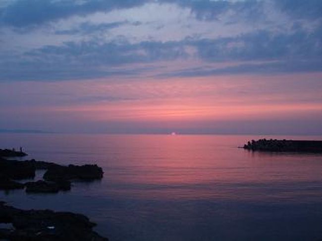 そういえば、今日一日で太平洋と日本海を眺めました！！<br />かなりハードスケジュールでした(笑)