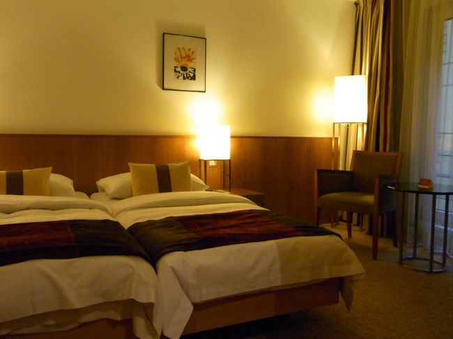 ブダペストのホテルはK+K HOTEL OPERA きれいな部屋でした。地下鉄の駅からも近く便利。<br />ツインで一人1泊あたり　8900円くらい。<br /><br />5/22 11:00出発 18:20ブダペスト着　乗継含めて約15時間の移動。さすがに疲れてこの日は寝るのみ。