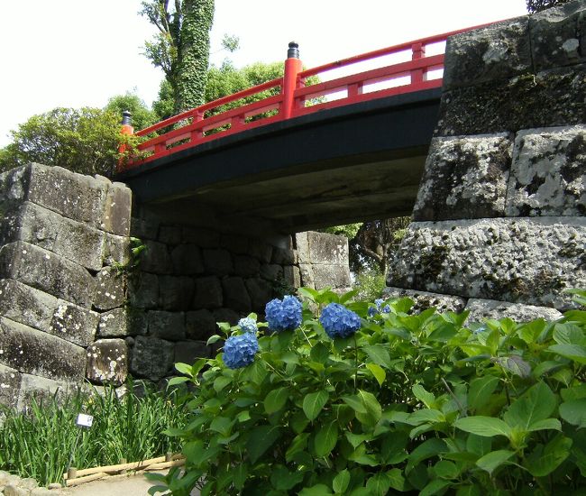 常盤木門への橋