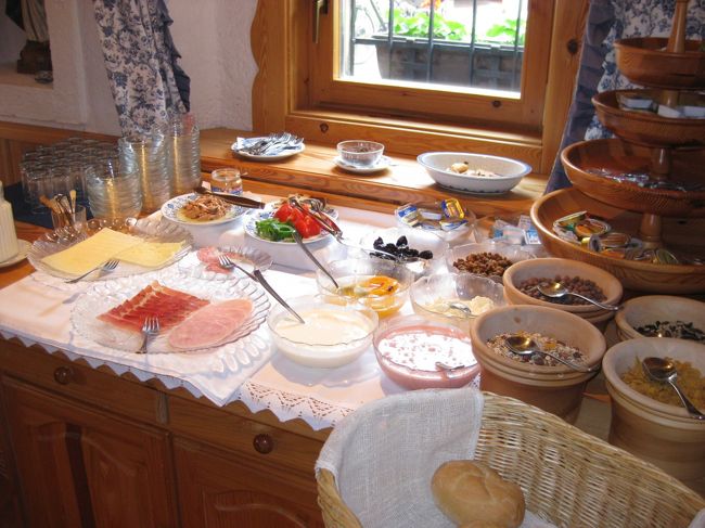 Ｂ＆Ｂの朝食。<br />全部食べたい・・・！