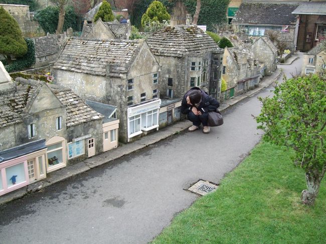 モデルビレッジ。<br /><br />ボートンの町並みが縮小版になって見れます。<br /><br />作った人に敬意を表さずにはいられません。