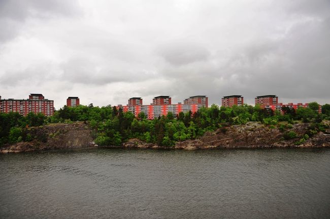住宅街が見えてきました
