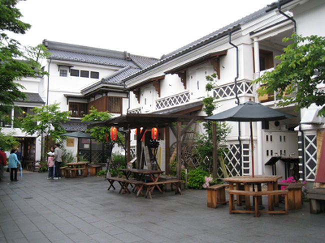 善光寺の表参道に「ぱてぃお大門」という蔵の街をまねたショッピングモールがありました。<br />ちょっと映画のセットみたいでこ洒落た店が並んでいるのですが、善光寺の閉門とともに、しまってしまう店が多く、ちょっと残念でした。<br /><br />今回はびゅうの「めぐり姫」というコースを始めて使ったのですが、他のコースよりもお土産や、食事にちょっとお得感があり、女性同士で行かれる場合は、お勧めです。