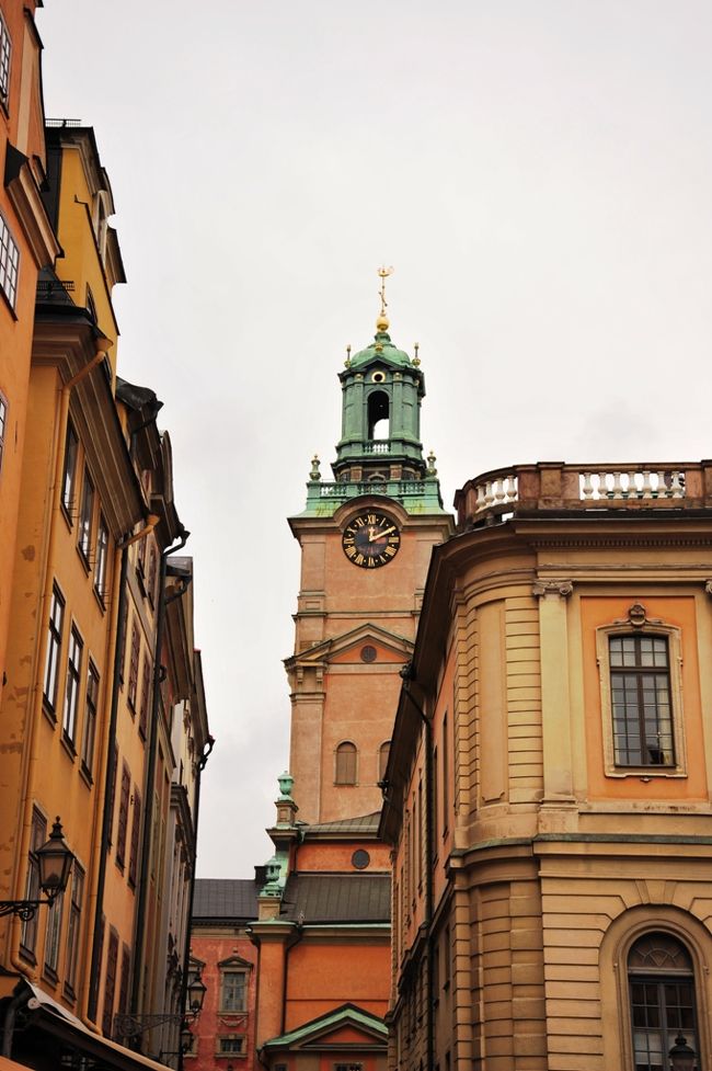 広場から大聖堂が見えます。