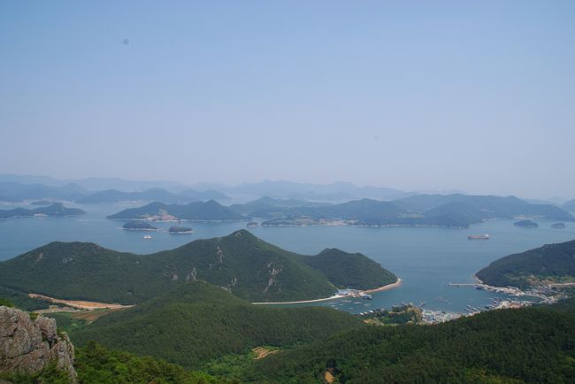 展望台から見た＜閑麗水道＞<br /><br />美しさに圧倒されます。