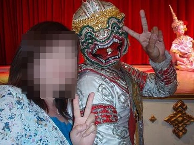 写真撮ってもらいました〜♪<br />陽気な方で面白かったです。