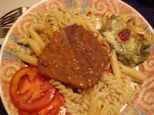 今日のお昼ご飯。<br />あれ・・・夜ご飯？？