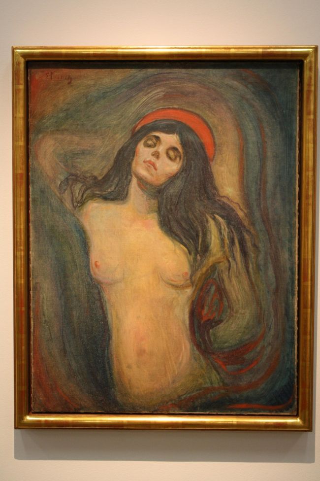 ここは館内撮影可。<br /><br />「マドンナ」<br /><br />国立美術館のものより、妊婦っぽさがわかりずらい。<br />似たような構図の絵が他にもあったような…。