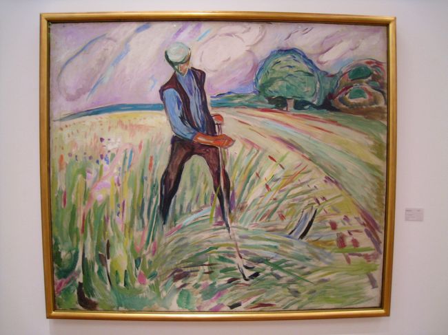 こういう絵もたくさん描いてるんですね、ムンクって。