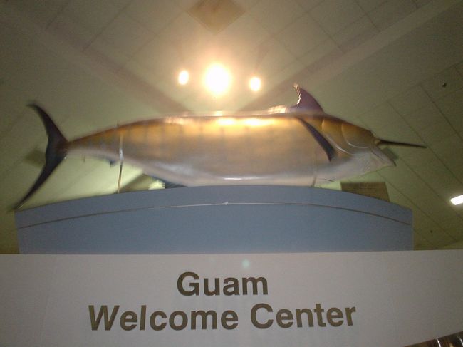 グアム到着です。<br /><br />さぁ、初めての外国入国です。