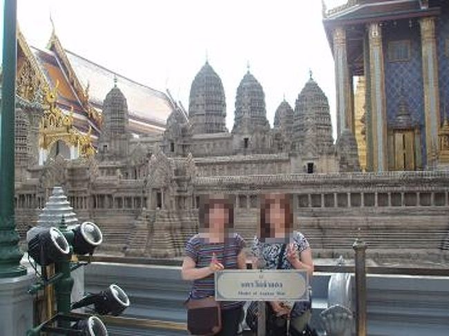 アンコールワットの模型がありました♪