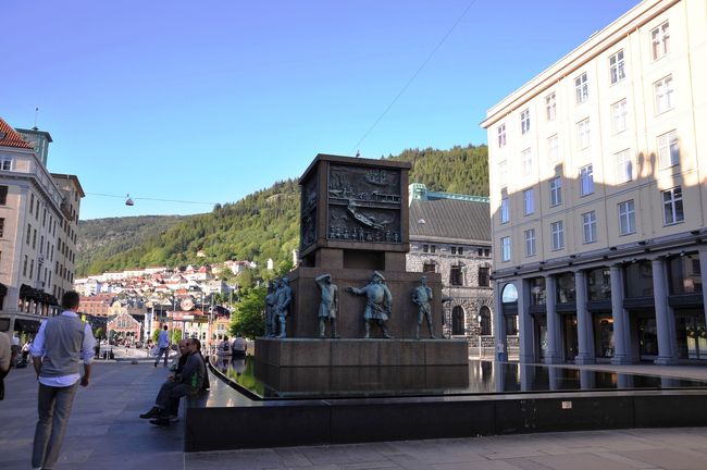 ここがいわゆるベルゲンの中心です。
