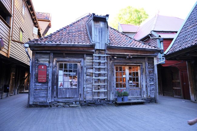 １００ｍぐらい通路を行くと土産物店などがあります。