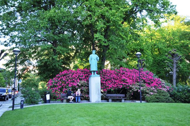 ブリッゲン地区の北側です。