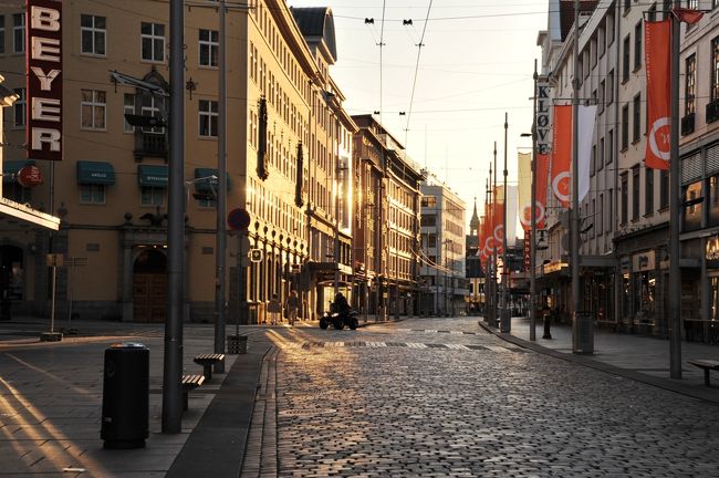 石畳の街でした。