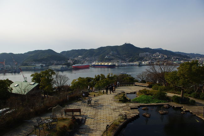グラバー園の一番上から長崎港を見渡せます。<br /><br />グラバー園で最も景色がよく見える場所です！