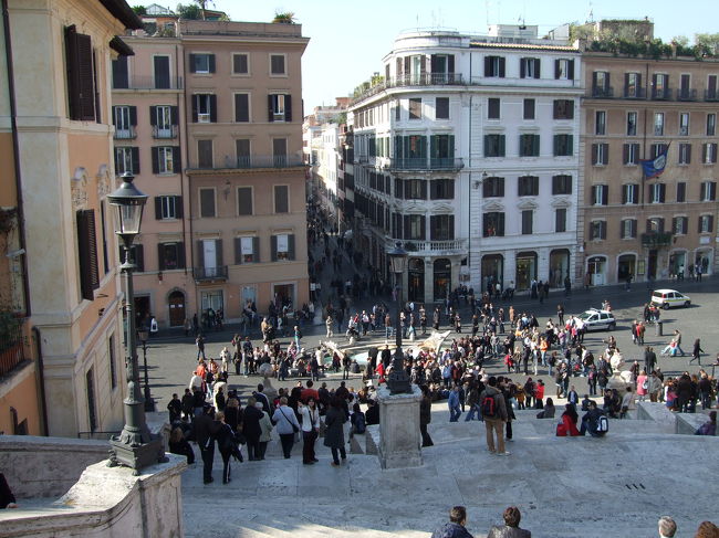 スペイン広場全景。