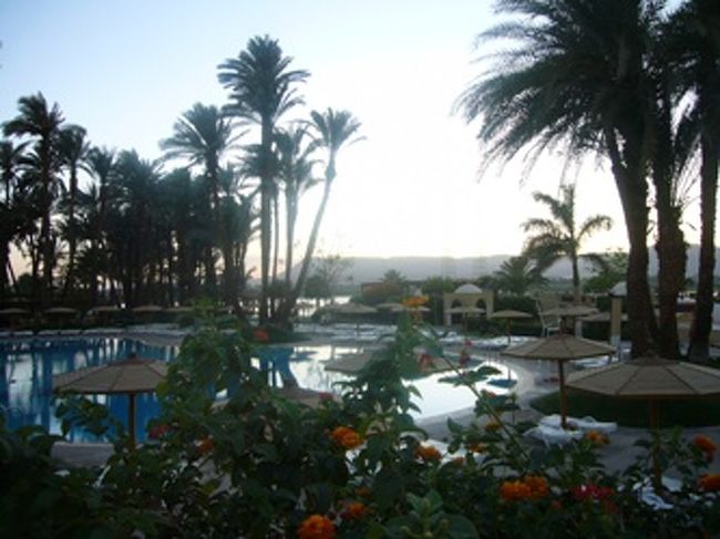 午後５時頃、ホテルへ戻る。<br />この日は夜ご飯はついておりません。<br />オプショナルツアーでつける事もできたのですが、体調によりけりだろうな〜と思って、申し込んではいませんでした。<br />泊まったホテルはちょっと不便な場所にあったので、ホテル内のレストランで夜ご飯を食べる事にしました。