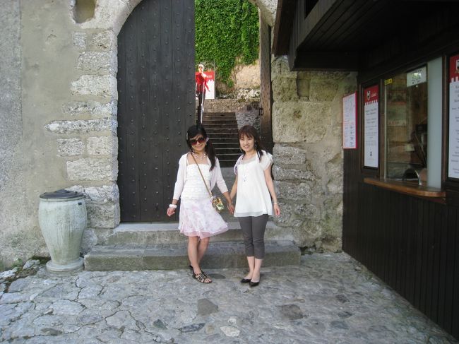 お城の入り口にてｗ