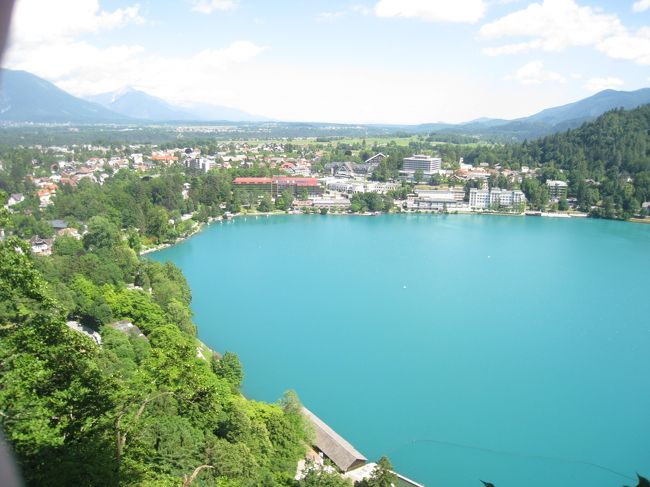 そこからの景色。なんとも雄大な風景・・