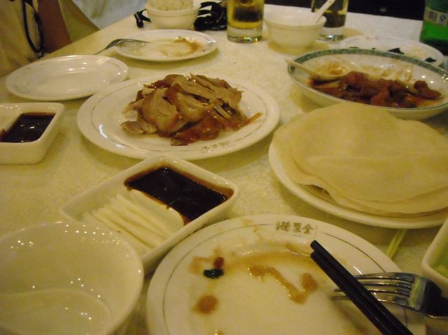 最初にウェイターの人に包み方を教えてもらってから頂きました。完食!おしいかったよ。