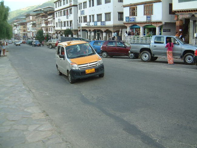 このタイプのタクシーが多い