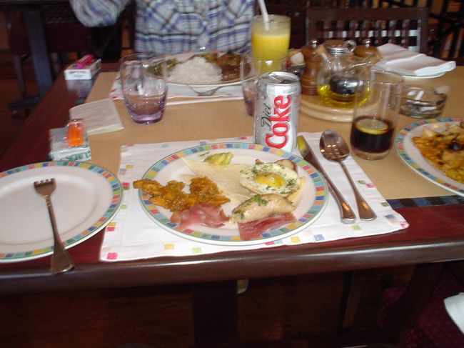 デリーに来てから、<br /><br /><br />何も食ってないから<br /><br /><br />腹ごしらえ。<br /><br /><br />結構高かったようなきがしましたが、<br /><br /><br />当時はどうでも良くなってて、<br /><br /><br />「とりあえず、金は払うからメシを食わせろ。」<br /><br /><br />暴飲暴食。<br /><br /><br />別にインドに行かなくても、日本で出来ました。