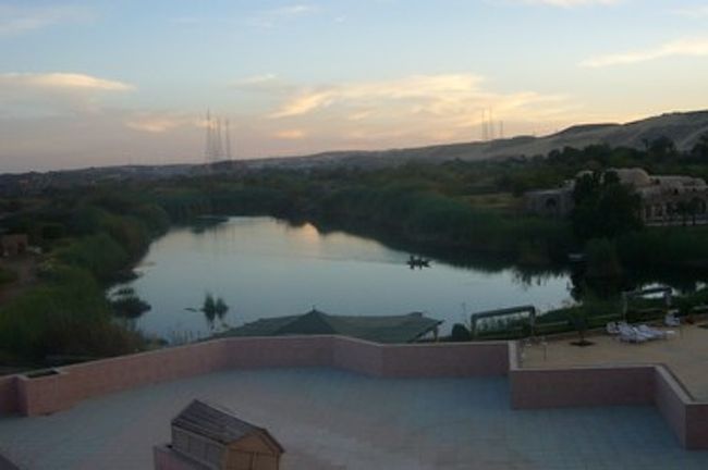 ナイルビューのお部屋でした。