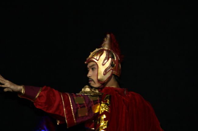 2009夏、中国旅行記17(6)6月21日(6)：西安・唐歌舞ショー、玄奘三蔵法師、楊貴妃、玄宗皇帝