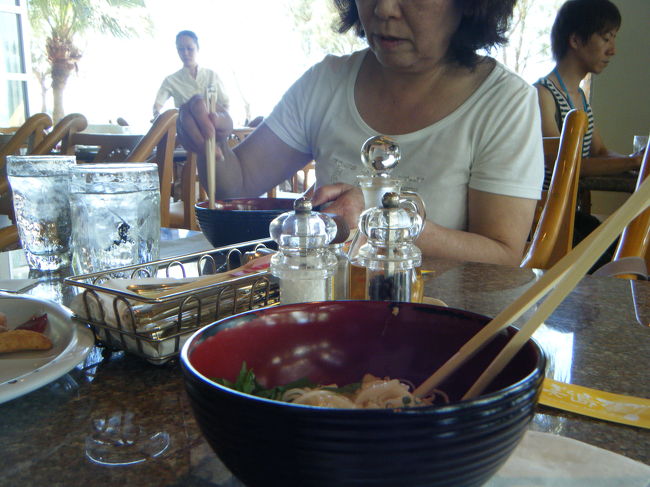 私は、まだ二日酔いがよくならず、そうめんを食べました。意外とおいしかったです。トッピングも自由に選べます。