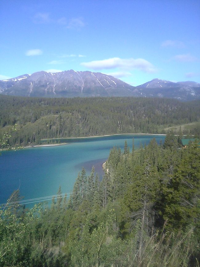 山も見えます。