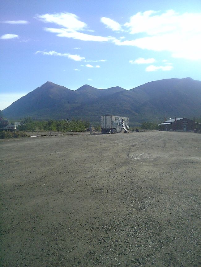 ここまでアラスカ鉄道は通っています。